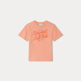 Bonpoint Turuncu Erkek Çocuk Baskılı T-Shirt