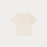 Bonpoint Erkek Çocuk Ekru “Aloha Surf” Baskılı T-Shirt