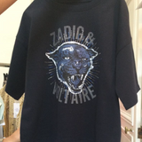 Zadig&Voltaire Kız Çocuk Koyu Mavi Kısa kollu T-shirt
