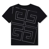 Givenchy Sırt Baskılı Siyah Erkek Çocuk T-Shirt