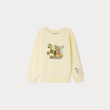 Bonpoint Erkek Çocuk Sarı Baskılı Anahtar Aplikeli Sweatshirt