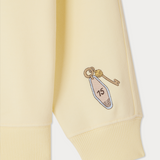 Bonpoint Erkek Çocuk Sarı Baskılı Anahtar Aplikeli Sweatshirt