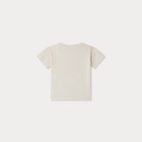 Bonpoint Kız Bebek Açık Pembe Reçel Kavanozu ve Çiçek Baskılı T-Shirt