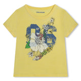 Zadig&Voltaire Çiçek Baskılı Kız Çocuk T-Shirt