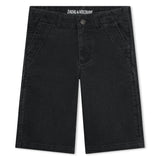 Zadig&Voltaire Siyah Erkek Çocuk Jean Bermuda Şort