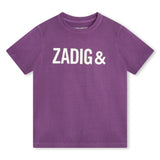 Zadig&Voltaire Mor Erkek Çocuk T-Shirt