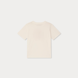 Bonpoint Erkek Çocuk Ekru “Aloha Surf” Baskılı T-Shirt