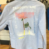 Zadig&Voltaire Erkek Çocuk Mavi Gömlek