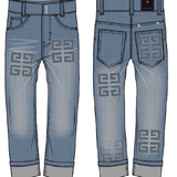 Givenchy Erkek Çocuk Jean Pantolon