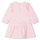 Givenchy Pembe Kız Bebek İnterlok Elbise