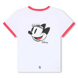 Givenchy Mickey Baskılı Beyaz Kız Çocuk Tişört