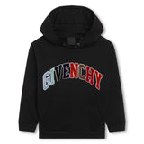 Givenchy Siyah Baskılı Erkek Çocuk Kapüşonlu
