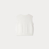 Bonpoint Kız Çocuk Kolsuz Yün Hırka