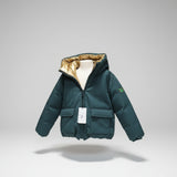 Zadig&Voltaire Çift Taraflı Kız Çocuk Parka