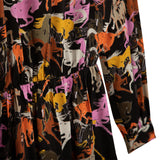 Zadig&Voltaire At Baskılı Elbise