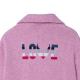 Zadig&Voltaire Pembe Kız Çocuk Triko Elbise