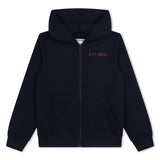 Zadig&Voltaire Lacivert Kapüşonlu Erkek Çocuk Sweatshirt