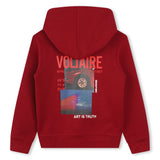 Zadig&Voltaire Bordo Kapüşonlu Erkek Çocuk Sweatshirt
