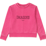 Zadig&Voltaire Fuşya Kız Çocuk Sweatshirt