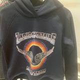 Zadig&Voltaire Lacivert Kız Çocuk Kapüşonlu Sweatshirt