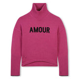 Zadig&Voltaire Pembe Kız Çocuk Yün Kazak