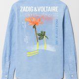 Zadig&Voltaire Erkek Çocuk Mavi Gömlek